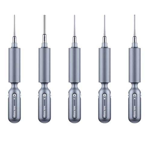 QianLi Hello 3D - Set of 5 High Precision Ultra Grip Screwdriver Set (A-B-C-D-E)