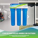 Kind Water Systems Whole House Salt-Free Water Softener and Filter Combo - High Performing Coconut Shell Carbon Block Filtration - for Homes with Up to 6 Bathrooms - Easy Installation