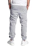 Southpole mens Basic Active Fleece Cargo Jogger - Regular and Big & Tall Sizes Sweatpants, Hgy Cargo, X-Large US