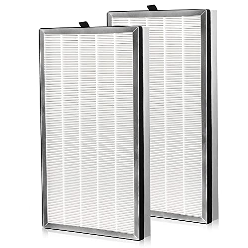 112 Replacement Filter Compatible with MA Series 112 V2.0 Air Purifie-r for Pollen, Wildfire Smoke, 3-in-1 H13 True HEPA Activated Carbon Filter, 1 Set