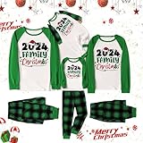 Matching Christmas Pajamas, Christmas Pajamas Matching Family Couples Pjs Sets Plus Size Holiday Outfits Cotton Satin Silk Pijamas Navideñas Familiares 2024 Festival Red Black Plaid Pants