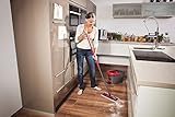 Vileda Easy Wring Ultramat Flat Mop and Bucket with Power Spin Wringer