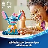 LEGO Disney Stitch Toy Building Kit, Disney Toy for 9 Year Old Kids, Buildable Figure with Ice Cream Cone, Fun Disney Gift for Girls, Boys and Lovers of The Hit Movie Lilo and Stitch, 43249