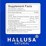 Hallusa Natural Próstata Inflamada - Prostatitis - Pastillas para la próstata - HALLPROST 60 CAPSULAS