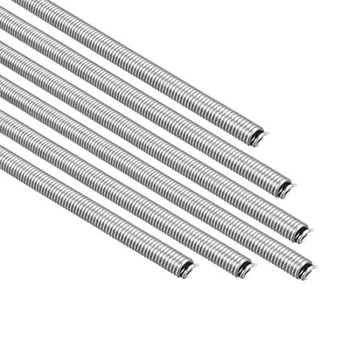 uxcell Heating Element Coil Wire AC220V 3000W / AC110V 750W Kiln Furnace Heater Wire 7.2mm*800mm 6PCS