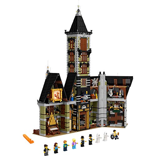 LEGO 10273 Icons Haunted House Powered Up Ready Building Set for Adults, Ghost Collection, Home Décor, DIY Creative Activity, Gift Idea