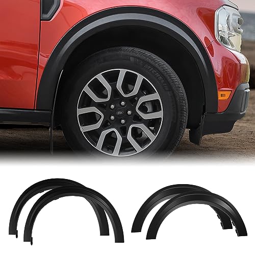 Mabett Fender Flares for Ford Maverick 2022 2023 2024 2025, Front and Rear Wheel Eyebrow Maverick Accessories 4PCS Fender Trim