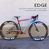 ELITEWHEELS Edge 50mm Carbon Wheels Ultralight 1347g Road Disc Brake Carbon Wheelset