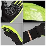 GripGrab Ride Windproof Winter Padded Cycling Gloves Full Finger Breathable Biking Gloves Thermal Fleece Lined Cold Weather Bike Riding Gloves for MTB Gravel Road Bike