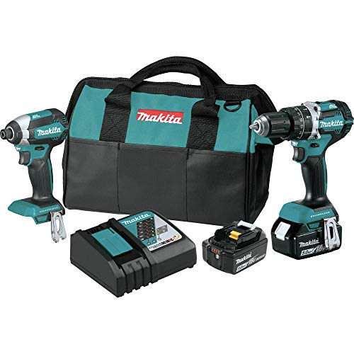 Makita XT269T 18V LXT Lithium-Ion Brushless Cordless 2-Pc. Combo Kit (5.0Ah)