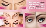 LIORE LASH Easy Fan Cashmere Volume Eyelash Extensions C D L M Curl, 3D Premade, 0.07-0.10, Super Matte Black Individual Lashes Extension Mix Tray 7-15mm (C Curl 0.10)