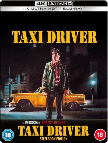 Taxi Driver Limited Edition Steelbook [4K UHD + Blu-ray]