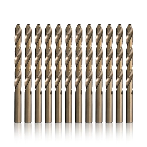 Drill America #18 Cobalt Heavy Duty Drill Bit (Pack of 12), D/ACO Series