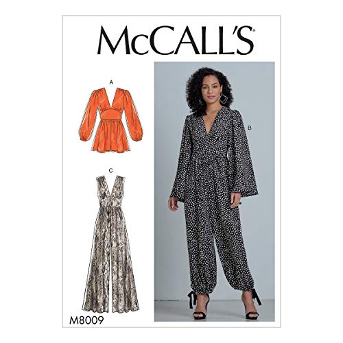 McCall Pattern Company McCall's Women's Jumpsuit and Romper Sewing Patterns, Sizes 6-14
