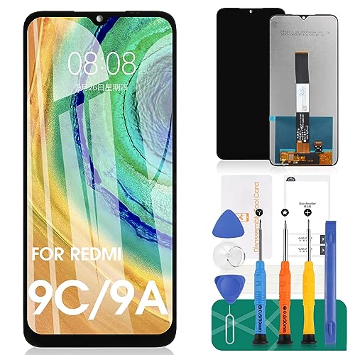 for Redmi 9C Screen Replacement for Xiaomi Redmi 9C LCD for Redmi 9A Display for M2006C3MG for Redmi 10A LCD Digitizer Touch Screen Assembly Repair Parts