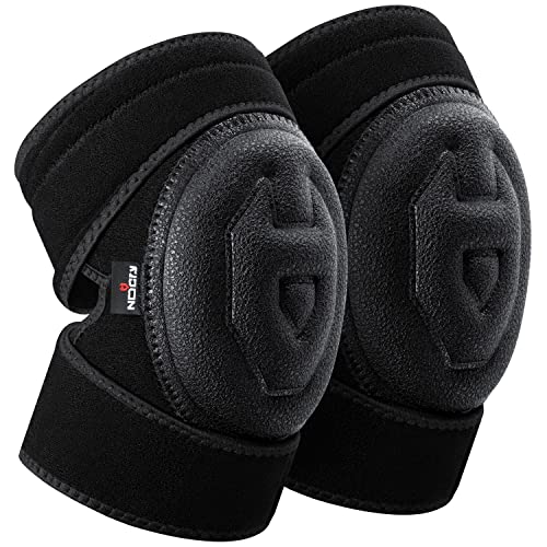 NoCry Gel Knee Pads for Men and Women with Soft Foam Cushion — Waterproof Anti-Slip Cap and Easy to Use, Adjustable Non-Slip Straps — Durable, Lightweight Design — Perfect for Gardening Work