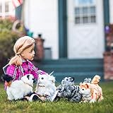 The Queen's Treasures 18 Inch Doll Pet Accessories, Set of 4 Realistic Kitty Cat Pet Collection, Compatible for Play with American Girl Dolls