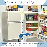 Ouliget Miniature Model Refrigerator Fridge Magnet,Unique Novelty Cute Mini Fridge Magnet,Mini Refrigerator Miniature Furniture Dollhouse Set for Kitchen Ornament Party Play,16Pieces