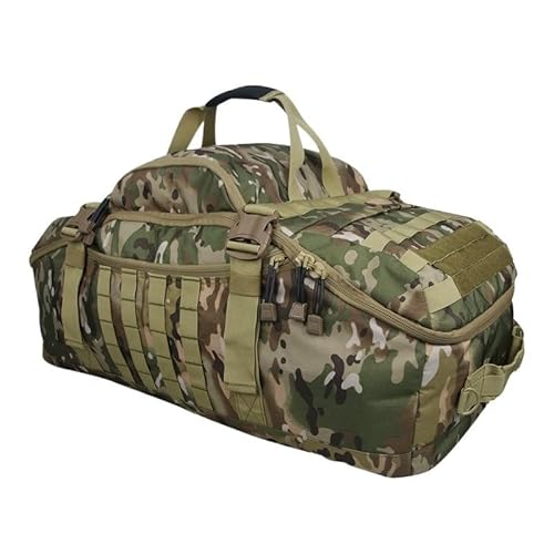 tactical backpack Bolsa de gimnasio táctica militar para hombre, morralde 40L, 60L, 80L, impermeable, para acampar, bolsas de viaje deportivas assault pack ( Color : 80L CP , Size : Federación Rusa )