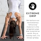 Plyopic. Ultra-Grip Pro Yoga Mat – EXTREME Non-Slip Performance - Dry Grip & Wet Grip - Alignment Lines - Comfortable & Sweat Resistant - For Yoga, Pilates, Exercise, Workout, Bikram & Hot Yoga