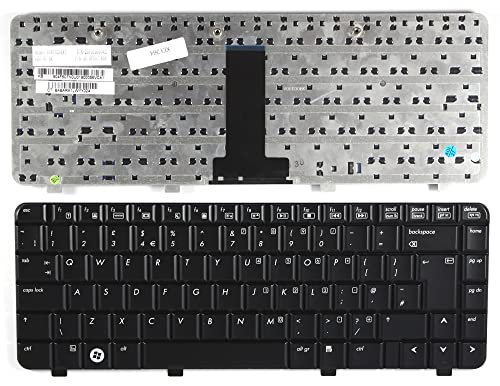 Power4Laptops UK Layout Glossy Black Replacement Laptop Keyboard Compatible with HP Pavilion DV2500