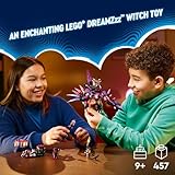 LEGO DREAMZzz The Never Witch’s Nightmare Creatures, Fantasy Animal Kids' Toy, Build a Mech, Wolf or Raven Figure, Building Toy with 5 Minifigures, for 9 Year Old Boys and Girls, 71483