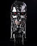 WUSONGDH Terminator T2 T800 Replica Skeleton Bust 1:1 Scale Replica