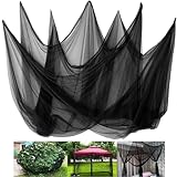 Mosquito Netting,10 × 50 Ft Mosquito Mesh Screen for Patio,Fly Insect Bird Net Barrier Garden Mesh Netting for Protect Vegetables Fruits from Birds Bugs