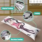 Anime Date A Live Role Tokisaki Kurumi 59"x19" Uncensored Girl Full-Body Hugging Body Pillow Case Otaku's Room Decor Gifts (Style-c)