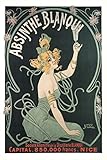 Set of 3 Art Nouveau Absinthe Biere Liquor Drinking Collection Vintage Ad Posters Set Bundle 16x24 inch