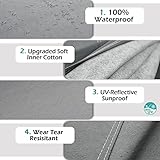 GUNHYI Premium Car Cover Custom Fit BMW X3/X3 M (2003-2025), 16 Layers Heavy Duty Car Cover Waterproof All Weather with Zipper Door for Sun Rain Snow Dust Uv Protection