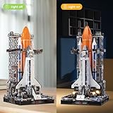 Super Space Shuttle Building Blocks Set 2226 Pieces, Extra Large Size 19.6“ Height Spaceplane, Expedition Collectible Shuttlecraft, Space Launch System Toy Ideal Present for 8+ Boys Girls & Adults