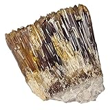 mookaitedecor Natural Raw Amber Calcite Crystal Cluster Geode Stone Mineral Specimen Gemstone for Reiki Healing Home Decoration(0.22-0.33 lb)