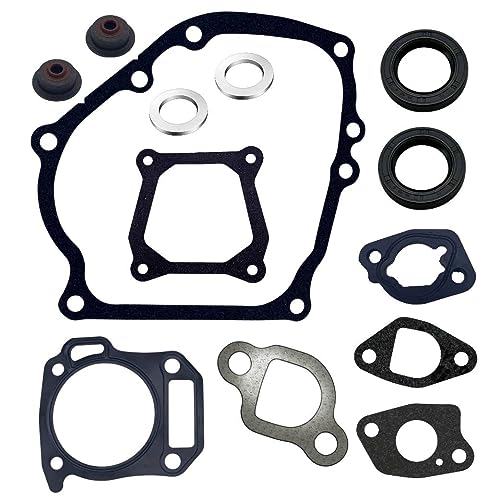 Strongthium 5.5hp 6.5hp 196cc 200cc 159cc Engine Gasket Set Kit for Honda GX160 GX200 Coleman Ct200u ex Bt200x Mb200 Baja Heat Warrior Lifan Ducar Locin 200 Mini Bike Go Kart Engine