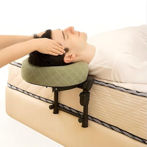 Massage Headrest for Bed, Adjustable Massage Face Cradle at Home, Portable Massage Table Kit for Sleeping Mattress, Face Down Pillow After Eye Surgery