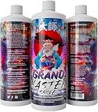 GRAND MASTER SMOKE 64oz / 2 Pack Soak & Wash Bundle Glass Pipe Cleaner - Cleanse, Deodorize, Restore - No Shaking/No Scrubbing