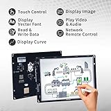 4.3 Smart TFT LCD HMI Module Touch Screen+ GUI Designer display with Vector Font 256M Flash CPU 1GHZ for Arduino Uno R3 ESP8266 ESP32 Designed for Engineers