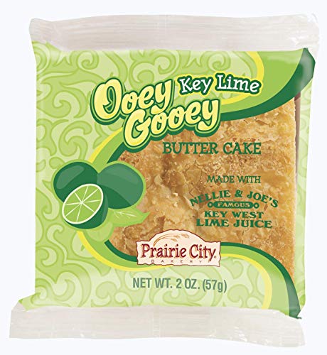 Prairie City Bakery Individually Wrapped Key Lime Ooey Gooey Butter Cake, 2 Ounce - 60 per case.