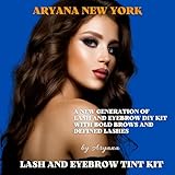 ARYANA NEW YORK LASH AND EYEBROW KIT - Up to 10 Applications - Black and Brown 5 ML - With Brow Brush