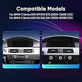 8.8 Inch Touch Screen CarPlay Radio for BMW 5 Series E60 E61 E63 E64 E90 E91 E92 E93 2005-2008 CCC System Upgrade Android Auto Car Multimedias Player Original Stereo iDrive Amplifer Retained