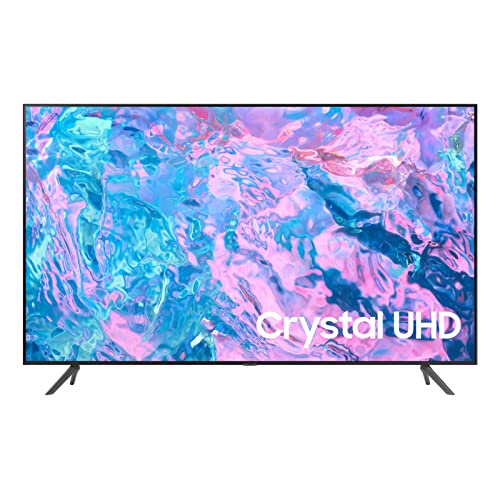 SAMSUNG 50-Inch UHD CU7000 Series PurColor 4K HDR, Gaming Hub, Smart TV with Alexa Built-in - UN50CU7000, 2023 Model - (Renewed)