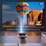 4K Projector with Wifi and Bluetooth, ELEPHAS Outdoor Movie Projector with NETFLIX/Prime Video/YouTube Built-in, 100,000+ Apps Supported, Video Projector Compatible with HDMI/USB/iOS/Android/Windows