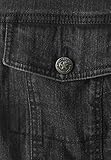 Liberty Blues by KingSize Men's Big & Tall Denim Jacket - 2XL, Black Denim