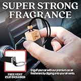 Greed Car Air Freshener for Men | Aventos Perfume Inspired Fragrances | Strong Freshener with Odour Eliminator Technology | Creed Air Freshener | Long Lasting Scents by Perfa