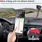 APPS2Car Upgraded Tablet Car Mount for iPad Truck Holder Long Arm Extension Strong Suction Cup Windshield Mount for 7-13 Inch Tablet iPad Pro Air Mini