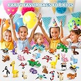 INSOON 30 Packs Animal Party Favors for Kids, 810 PCS Mini Animal Building Block Toy Set for Goodie Bag Fillers Classroom Prizes Easter Birthday Children's Day for Boys Girls Student Ages 6+