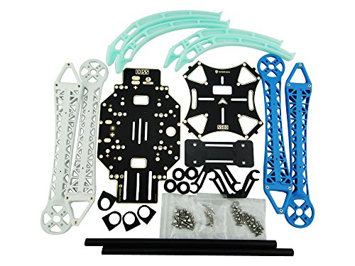 Usmile® S500 PCB Quadcopter Frame Kit with Landing Gear Skid for fpv quadcopter fpv drone able to mount Gopro Gimbal F450 Upgrade Similar to F550