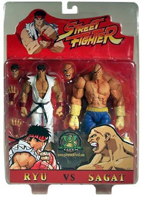 Street Fighter Superherotoys.com Exclusive Ryu & Sagat Action Figures 2-Pack