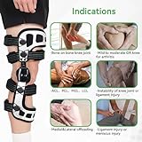 Orthomen OA Knee Brace Booster for mild to Moderate Knee osteoarthritis, Men & Women Orthopedic Solution for Knee Stability, Pain Relief, and Injury Recovery (L/Left)