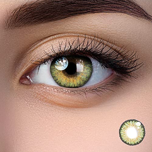 Libruver Colored Contact Lens Storage Box Ⅻ Green